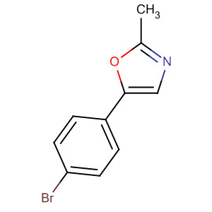 5-(4-溴苯基)-2-甲基-1,3-噁唑结构式_69163-85-5结构式