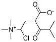 异丁酰基L-肉碱氯化物结构式_6920-31-6结构式