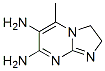 (9ci)-2,3-二氢-5-甲基-咪唑并[1,2-a]嘧啶-6,7-二胺结构式_693208-62-7结构式