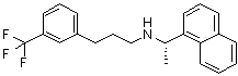 (S)-n-(1-(萘-1-基)乙基)-3-(3-(三氟甲基)苯基)丙烷-1-胺结构式_694495-47-1结构式