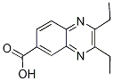 (9ci)-2,3-二乙基-6-喹噁啉羧酸结构式_694506-87-1结构式 (9ci)-2,3-二乙基-6-喹噁啉羧酸结构式_694506-87-1结构式