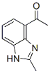 (9ci)-1-(2-甲基-1H-苯并咪唑-4-基)-乙酮结构式_69515-02-2结构式