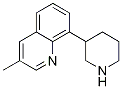 3-甲基-8-哌啶-3-基-喹啉结构式_695184-99-7结构式