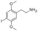 4-碘-2,5-二甲氧基苯乙胺结构式_69587-11-7结构式