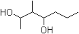 3-甲基-2,4-庚烷二醇结构式_6964-04-1结构式