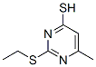 2-乙基磺酰基-6-甲基-1H-嘧啶-4-硫酮结构式_6967-58-4结构式