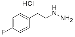 [2-(4-氟-苯基)-乙基]-肼盐酸盐结构式_69717-87-9结构式