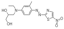 分散蓝 102结构式_69766-79-6结构式