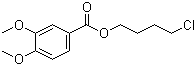 4-氯丁基-3,4-二甲氧基苯甲酸结构式_69788-75-6结构式