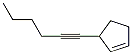 (9ci)-3-(1-己炔)-环戊烯结构式_69888-67-1结构式