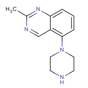 2-甲基-5-(1-哌嗪)喹唑啉结构式_698982-24-0结构式