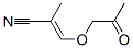 (9ci)-2-甲基-3-(2-氧代丙氧基)-2-丙烯腈结构式_70013-00-2结构式