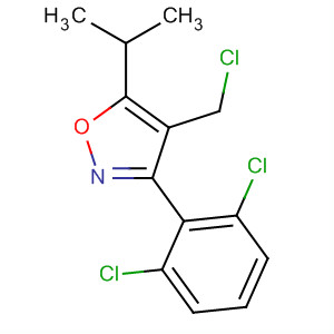 4-(氯甲基)-3-(2,6-二氯苯基)-5-异丙基异噁唑结构式_700835-81-0结构式