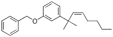 (Z)-1-(1,1-二甲基-2-庚烯基)-3-(苄氧基)苯结构式_70120-10-4结构式