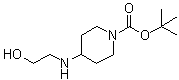 4-(2-羟基乙基氨基)哌啶-1-羧酸叔丁酯结构式_701298-37-5结构式