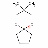 8,8-二甲基-6,10-二噁螺[4.5]癸烷结构式_702-75-0结构式