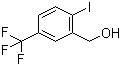2-碘-5-三氟甲基苄基乙醇结构式_702641-05-2结构式