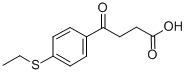 4-(4-乙基硫代苯基)-4-氧代丁酸结构式_7028-68-4结构式