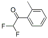 (9ci)-2,2-二氟-1-(2-甲基苯基)-乙酮结构式_703-42-4结构式
