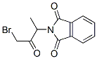 2-(3-溴-1-甲基-2-氧代丙基)-lH-异吲哚-1,3-(2H-)-二酮结构式_70386-38-8结构式
