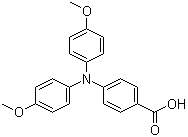 4-(双(4-甲氧基苯基)氨基)苯甲酸结构式_704914-80-7结构式