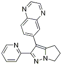 6-(2-(吡啶-2-基)-5,6-二氢-4H-吡咯并[1,2-b]吡唑-3-基)喹噁啉结构式_705262-76-6结构式