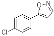 5-(4-氯苯基)异噁唑结构式_7064-32-6结构式