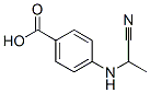 Benzoic acid, 4-[(1-cyanoethyl)amino]-, (+)-(9ci) Structure,70667-89-9Structure