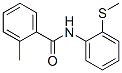 (9ci)-2-甲基-n-[2-(甲基硫代)苯基]-苯甲酰胺结构式_708220-13-7结构式
