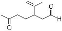 3-乙丙烯基-6-羰基庚醛结构式_7086-79-5结构式