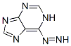 (9ci)-6-二氮杂烯-1H-嘌呤结构式_70879-20-8结构式