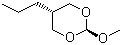 反式-2-甲氧基-5-丙基-1,3-二恶烷结构式_709672-39-9结构式
