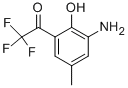 (9ci)-1-(3-氨基-2-羟基-5-甲基苯基)-2,2,2-三氟-乙酮结构式_70977-83-2结构式