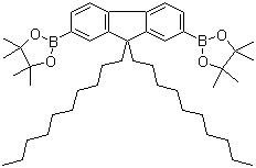2,2-(9,9-十二基-9H-芴-2,7-二基)双(4,4,5,5-四甲基-1,3,2-二噁硼烷)结构式_711026-06-1结构式