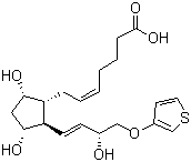 噻前列素结构式_71116-82-0结构式