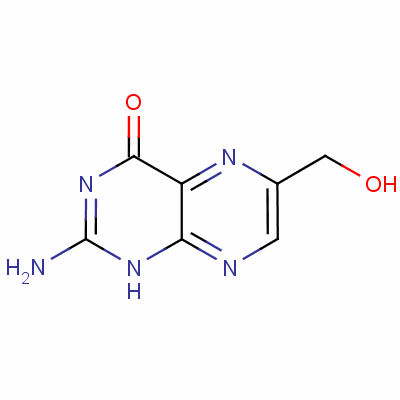 6-羟甲基蝶呤结构式_712-29-8结构式 6-羟甲基蝶呤结构式_712-29-8结构式