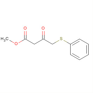 3-氧代-4-(苯基硫代)丁酸甲酯结构式_71483-05-1结构式