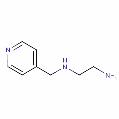 N1-(吡啶-4-甲基)乙烷-1,2-二胺结构式_7149-44-2结构式