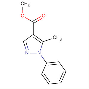 Methyl 5-methyl-1-phenyl-1h-pyrazole-4-carboxylateStructure,7189-01-7Structure Methyl 5-methyl-1-phenyl-1h-pyrazole-4-carboxylate Structure,7189-01-7Structure