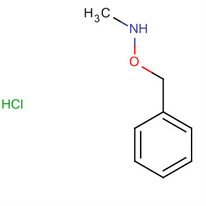 N-甲基-o-苄基羟胺盐酸盐结构式_71925-14-9结构式