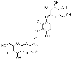 一枝黄花酚甙结构式_71953-77-0结构式
