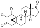 (19,19-<sup>2</sup>H<sub>2</sub>)-5,19-环雄甾烷-3,17-二酮结构式_71995-57-8结构式
