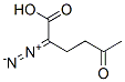 2-二氮杂-5-氧代-己酸结构式_7200-17-1结构式
