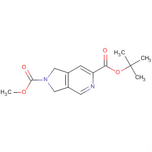 2-(叔丁氧基羰基)-1,3-二氢-2H-吡咯并[3,4-c]吡啶-6-羧酸甲酯结构式_720720-29-6结构式