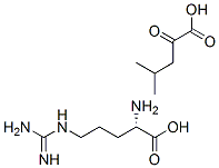 L-精氨酸-α-酮异己酸盐结构式_72087-40-2结构式