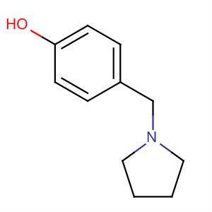 1-(4-羟基苄基)吡咯烷结构式_72219-19-3结构式