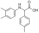 (3,4-二甲基苯氨基)-4-甲苯基乙酸结构式_725253-02-1结构式