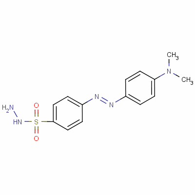 4-(4-Dimethylaminophenyl)diazenylbenzenesulfonohydrazideStructure,72565-41-4Structure 4-(4-Dimethylaminophenyl)diazenylbenzenesulfonohydrazide Structure,72565-41-4Structure