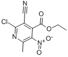 2-氯-3-氰基-6-甲基-5-硝基异烟酸乙酯结构式_72701-63-4结构式