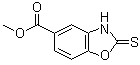 2-疏基苯并[d]噁唑-5-羧酸甲酯结构式_72730-39-3结构式